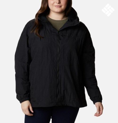 Jacheta Columbia Wallowa Park Captusite Dama Negrii | Plus Size EJQ0MSAZ7